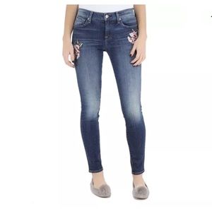 7 for all mankind The Skinny Flower Patch Jeans